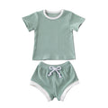 Baby Girl Boy Clothes Short Sleeve Top T shirt Shorts