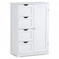 Laundry Room Bundle: Wooden Cabinet Wall-Mounted Bathroom Storage Clothe Dryer Laundry Basket