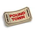 Pound Town Ticket - Hard Hat Decal