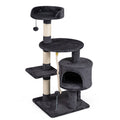 36 Inch Tall Kitten Tower with Condo and Plush Perch