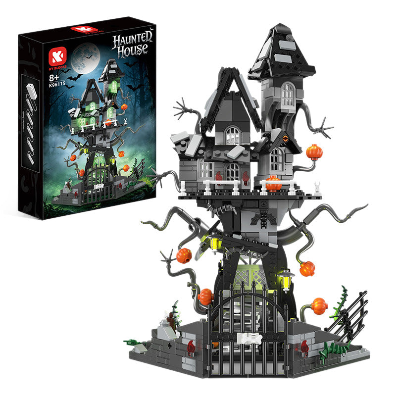 Ghost House Building Block Assembly Model Toy