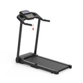 Foldable Treadmill 2.5Hp Electric Running Machine For Home - Black