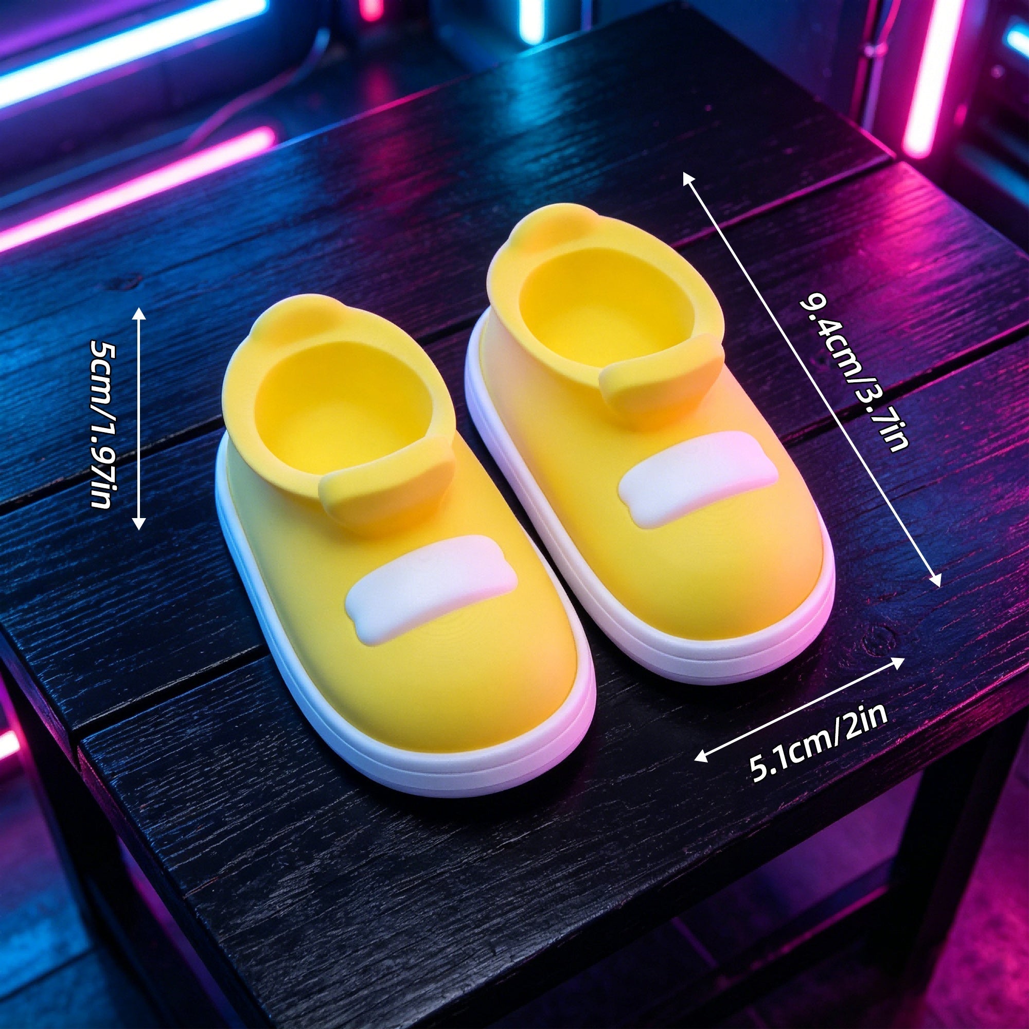 2PCS Shoe-Shaped Game Controller Stand, 3D Printed Gaming Controller Holder, Cute Desktop Display Stand For Game Room Desk Accessories