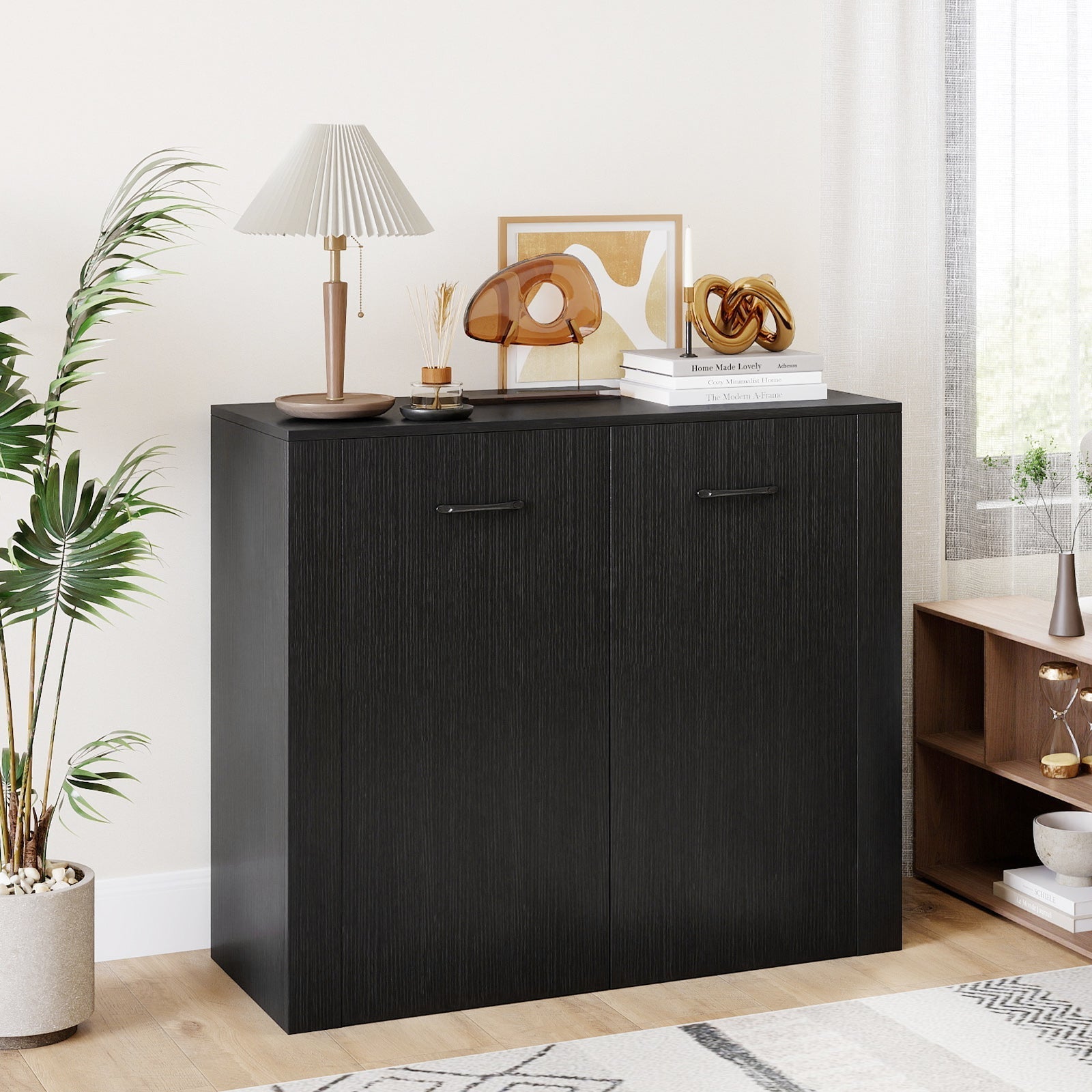 38" Buffet Modern Sideboard Cabinet with Storage