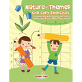 Nature-Themed Grid Copy Exercises: Drawing Book for Children - Paperback