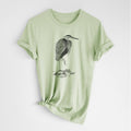 Great Blue Heron Cotton Unisex Crewneck Tee