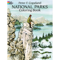 National Parks Coloring Book - Paperback
