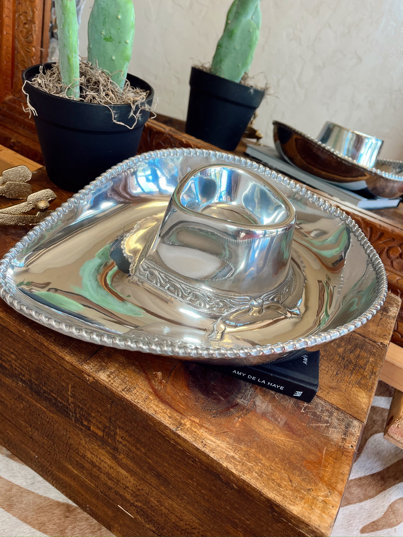 The Cowboy Hat Chip & Dip Platter PREORDER