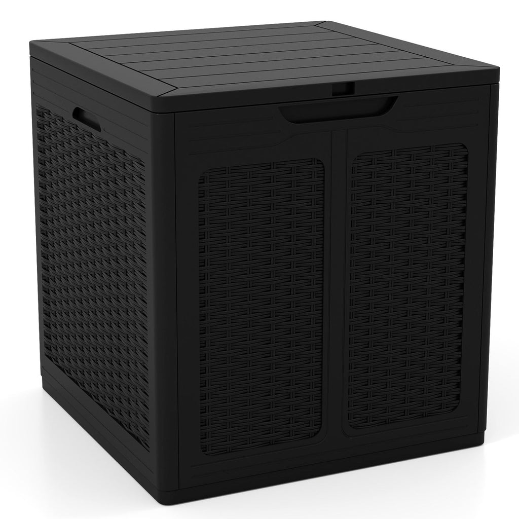39 Gallon Deck Box with Lockable Lid - Weatherproof Storage