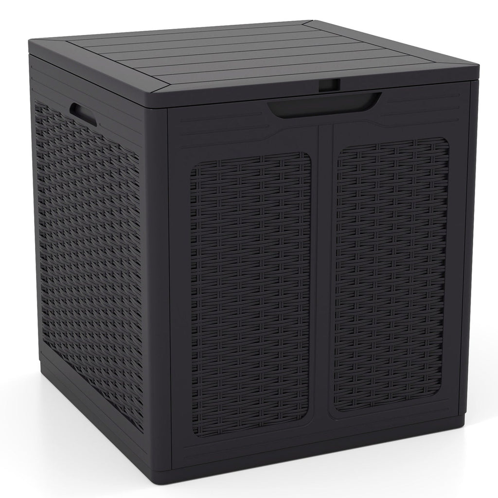 39 Gallon Deck Box with Lockable Lid - Weatherproof Storage
