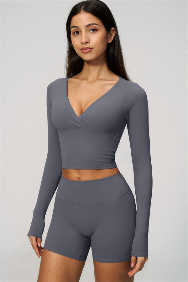 The Lox Long Sleeve Crop top