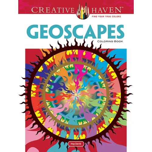 Creative Haven Geoscapes Coloring Book - Paperback