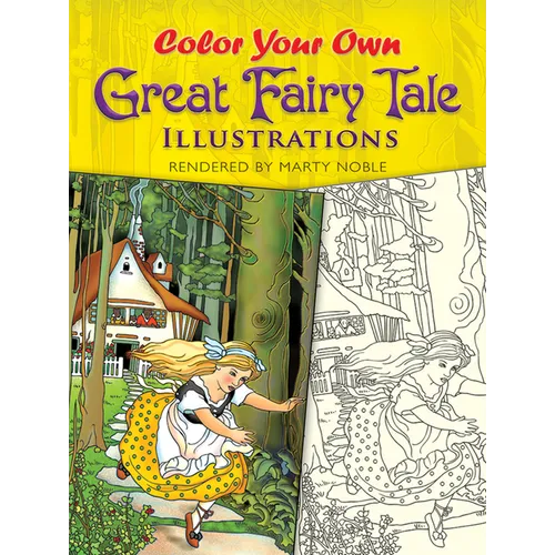 Color Your Own Great Fairy Tale Illustrations - Paperback