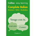 Complete Italian Grammar Verbs Vocabulary: 3 Books in 1 - Paperback