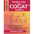 Practice Test for the Cogat Grade 3 Level 9 Form 7 and 8: Practice Test 1: 3rd Grade Test Prep for the Cognitive Abilities Test - Paperback