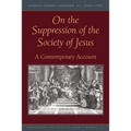 On the Suppression of the Society of Jesus - Paperback