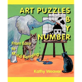 Art Puzzles by Number: From Easy to Mind Bending - Paperback