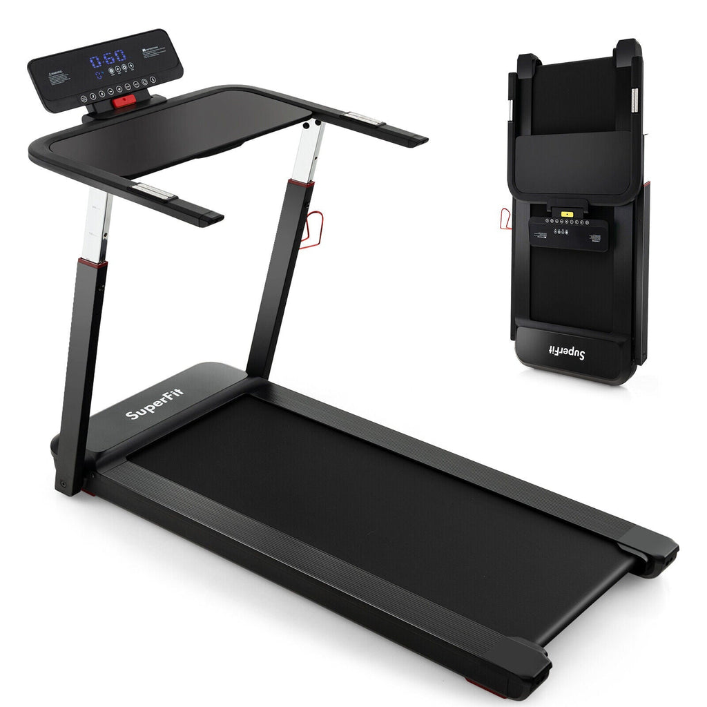 3HP Folding Treadmill with Adjustable Height and APP Control