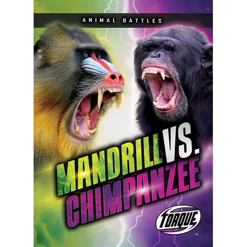 Mandrill vs. Chimpanzee - Library Binding