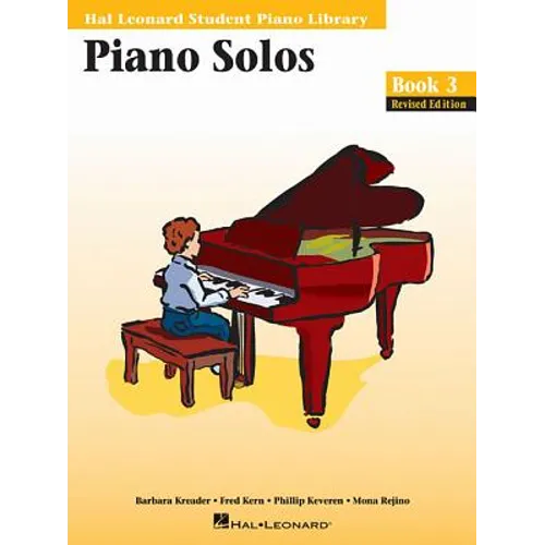 Piano Solos - Book 3: Hal Leonard Student Piano Library - Paperback