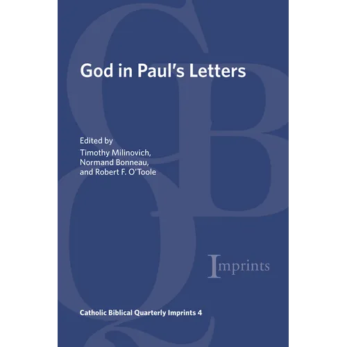 God in Paul's Letters - Hardcover