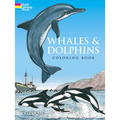 Whales and Dolphins Coloring Book - Paperback