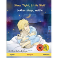 Sleep Tight, Little Wolf - Lekker slaap, wolfie (English - Afrikaans): Bilingual children's book, with online audio and video - Paperback