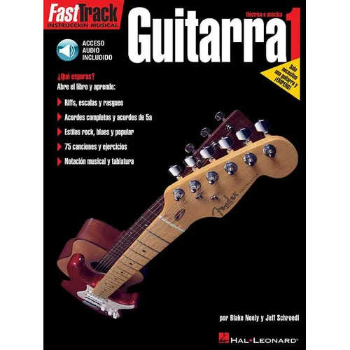 Fasttrack Guitar Method - Spanish Edition - Level 1: Fasttrack Guitarra 1 - Paperback