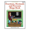 Fractions, Decimals and Percents Bingo Book: Complete Bingo Game In A Book - Paperback