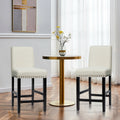25 Inch Kitchen Chairs w/ Rubber Wood Legs