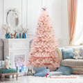 6/7 Feet Artificial Christmas Tree Hinged Full Fir Tree