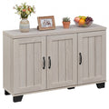 3-Door Buffet Sideboard with Adjustable Shelves and Anti-Tipping Kits