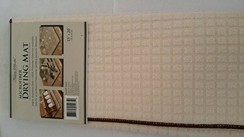 3 Pc Microfiber Drying Mat Black