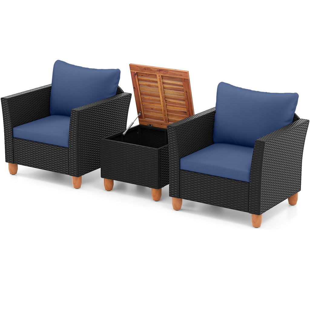 3 Pieces Outdoor Patio