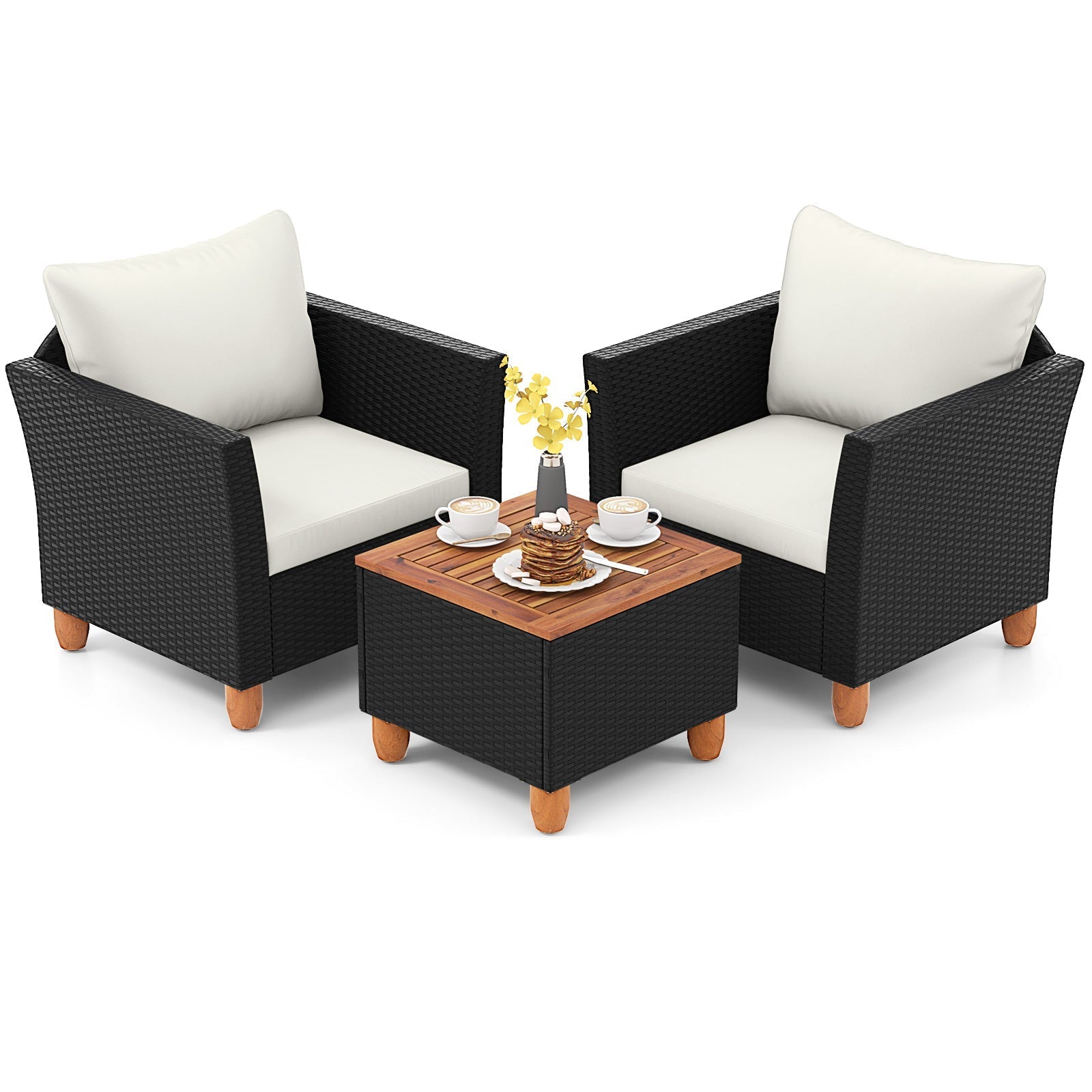 3 Pieces Outdoor Patio