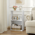 3-Tier Bookshelf with Open Storage Compartments