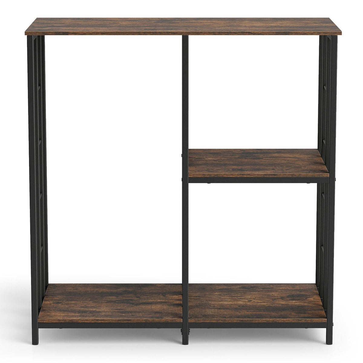 3-Tier Baker's Rack with Open Shelves - Rustic Brown