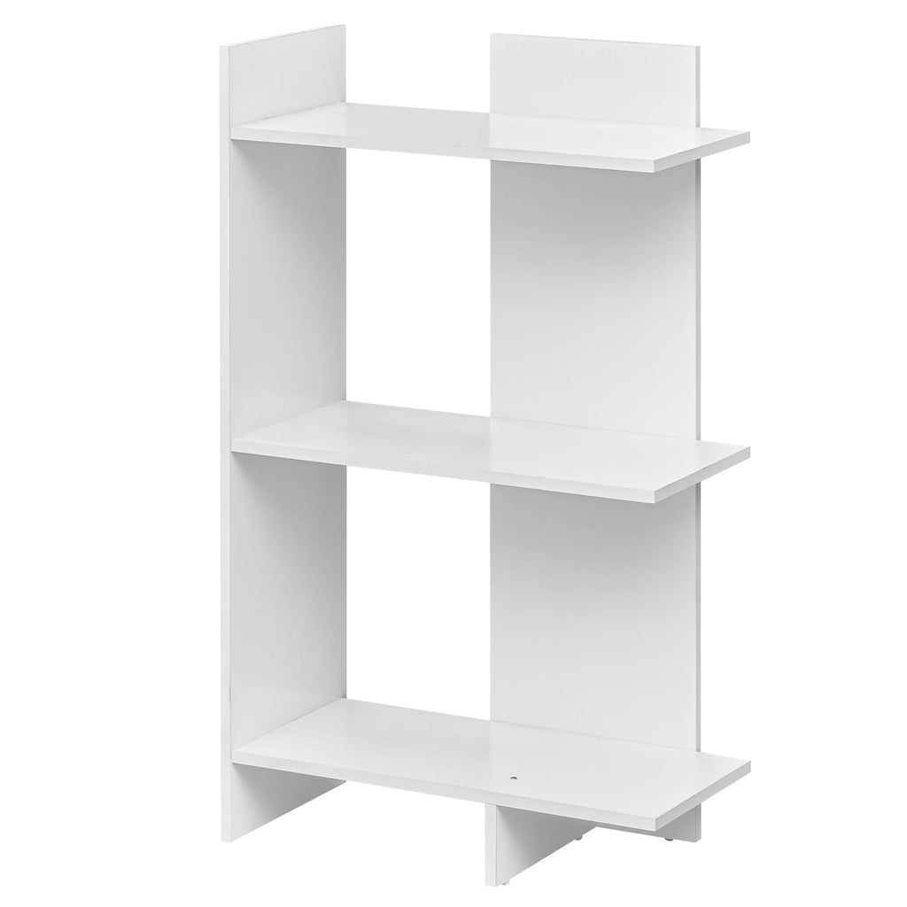 3 Tier Wooden Bookshelf with Anti-Tipping Kit