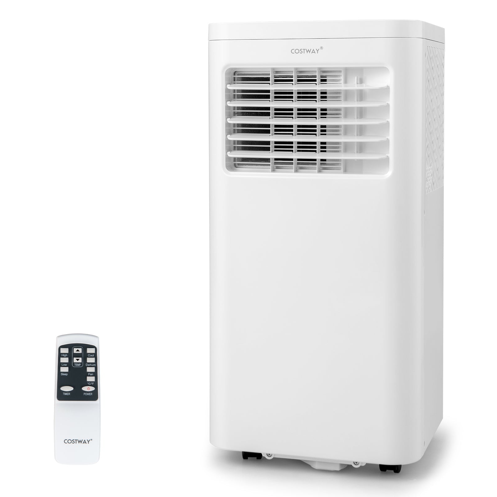 5000 BTU(SACC) Portable Air Conditioner Cools 250 Sq.Ft