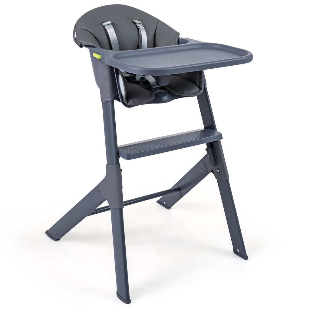 3-in-1 Washable Baby High Chair with Tray Footrest
