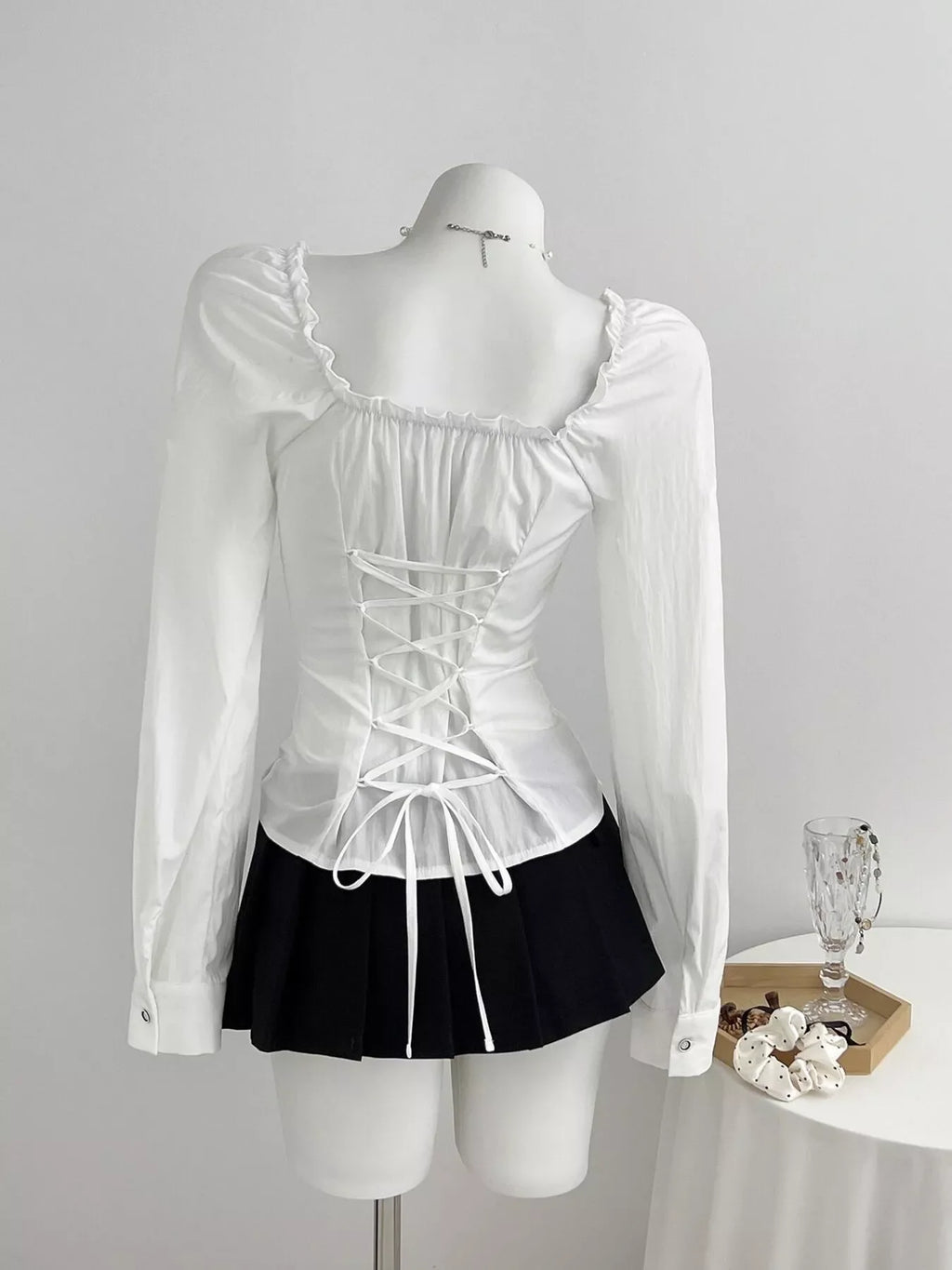 Frill Button Up Shirt