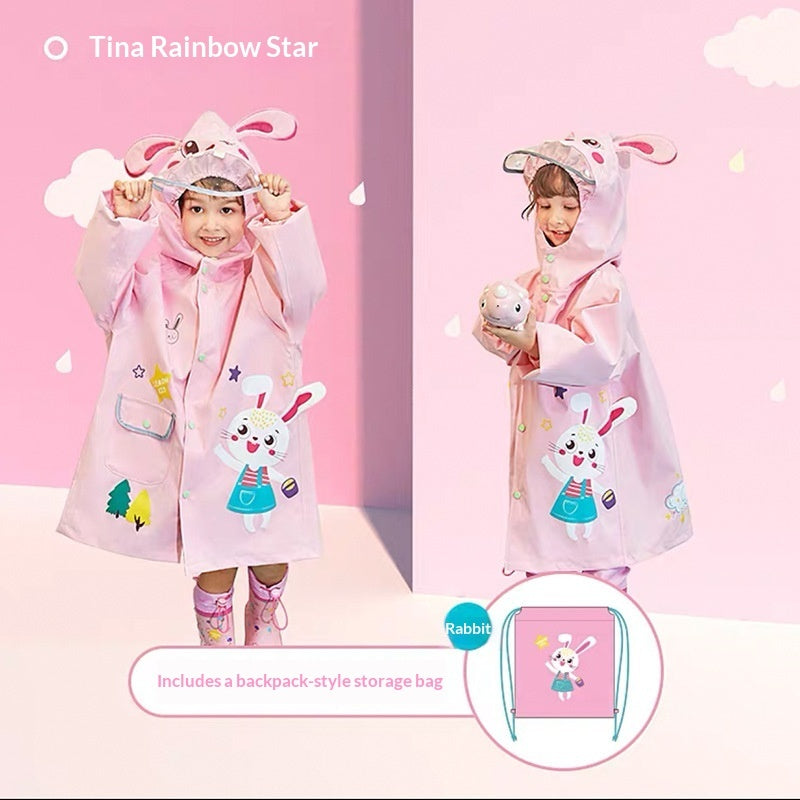 Baby And Childrens One-piece Raincoat
