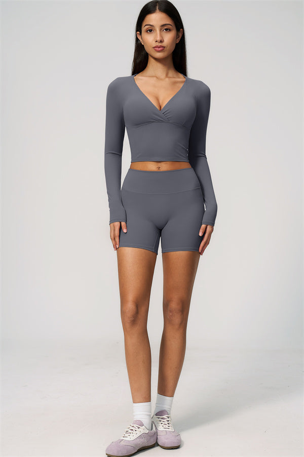 The Lox Long Sleeve Crop top