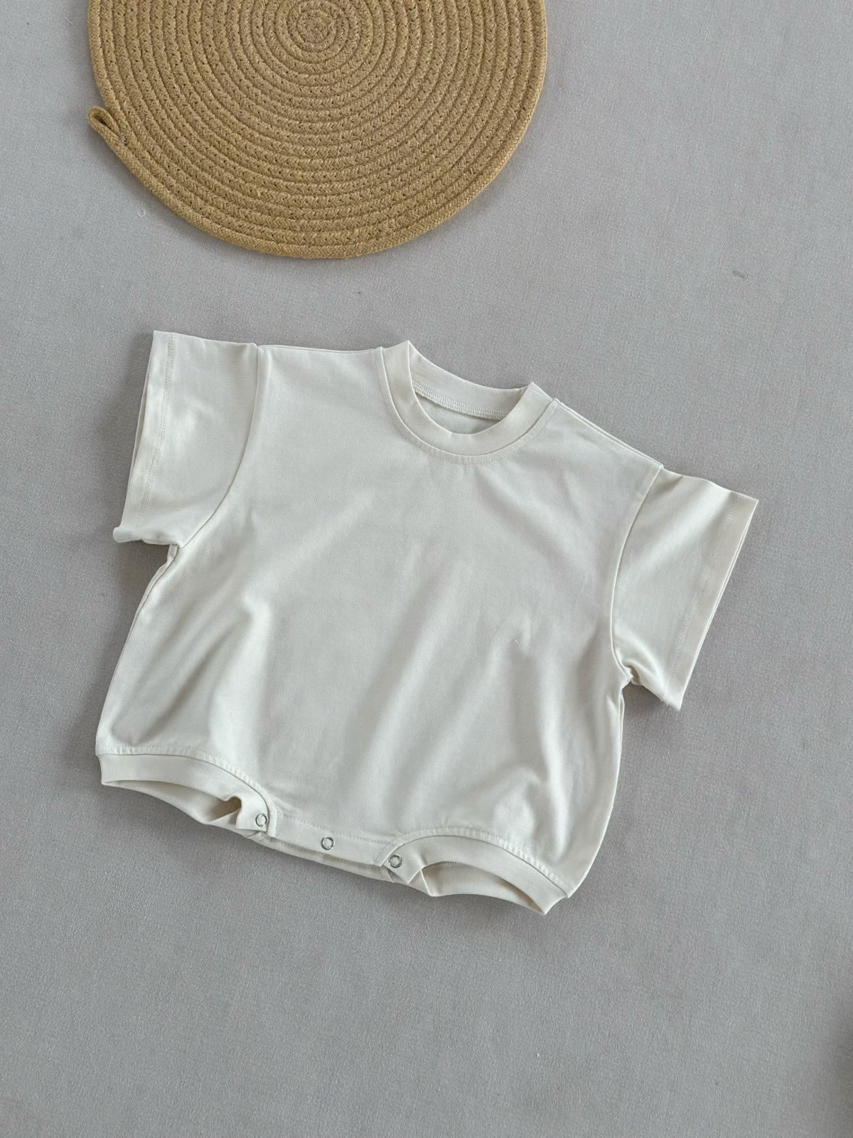 Cotton Loose-fitting Baby Onesie