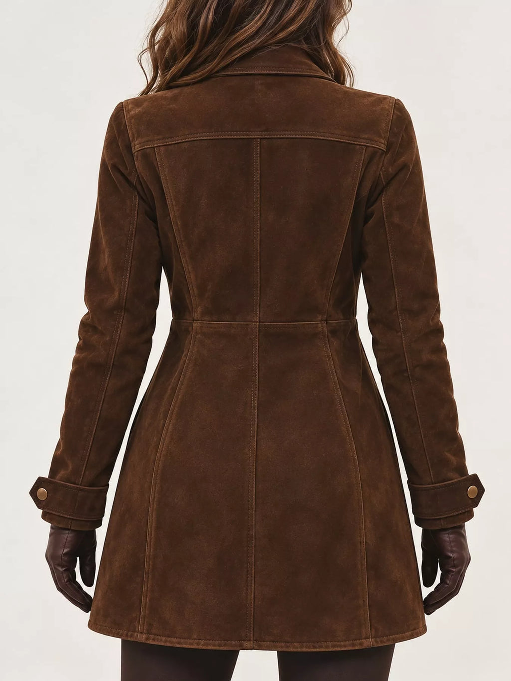 Full Size Pockets Front Long Sleeve Jacket Plus Size