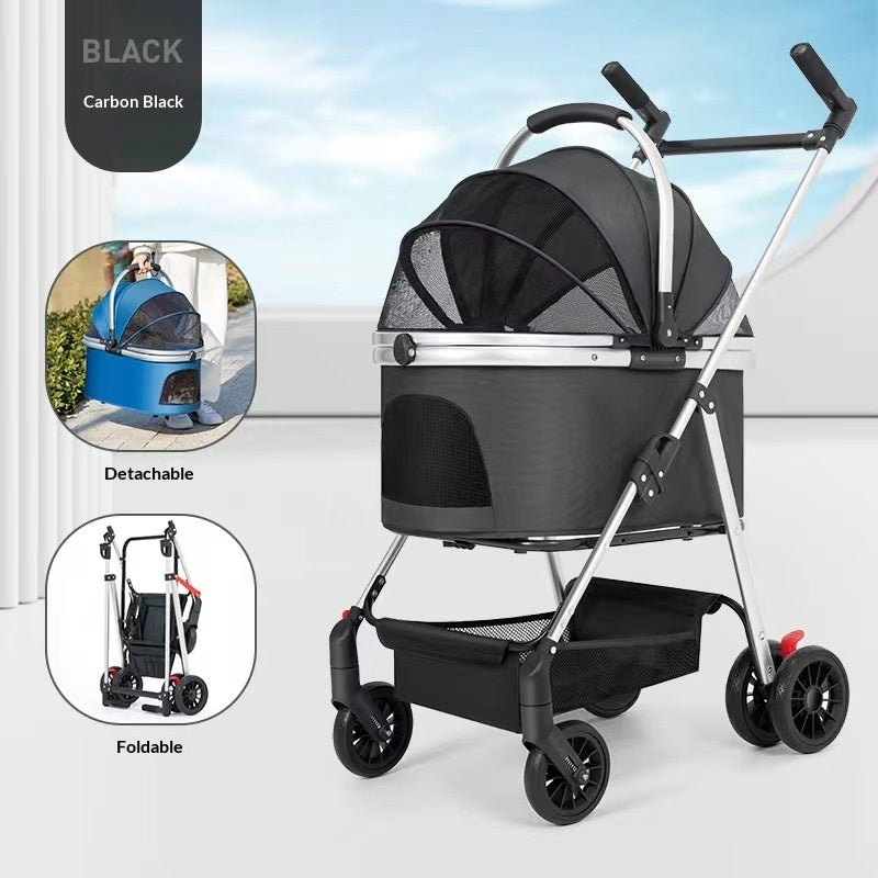 Multi-Functional Pet Stroller For Medium To Large DogsPerfect For Outdoor Adventures