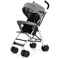 Lightweight Foldable Stroller With Both Sitting And Reclining Positions