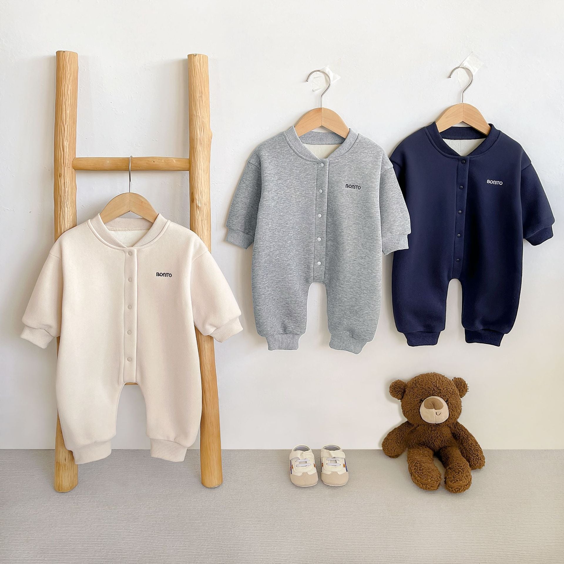 Thickened And Warm One-piece Suit