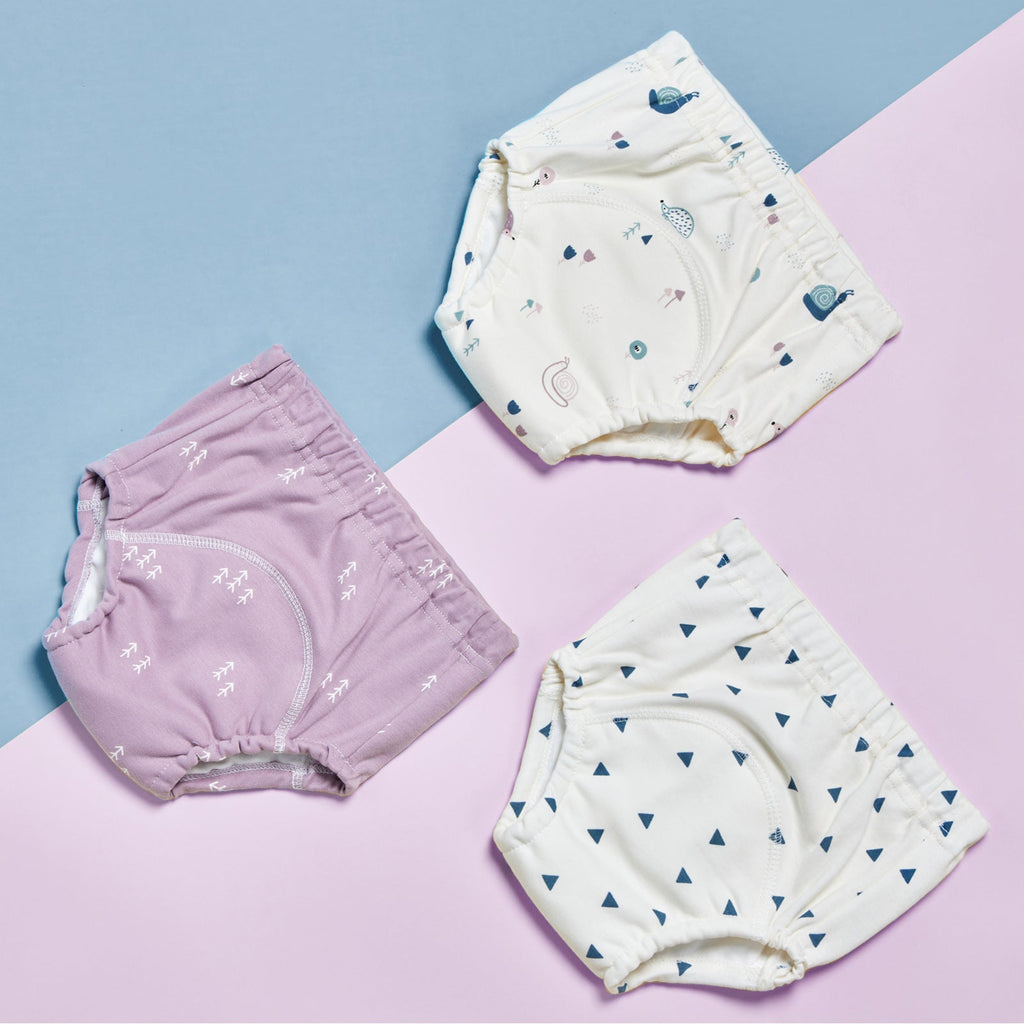 Pure Cotton Breathable Baby Training Pants Cloth Diapers