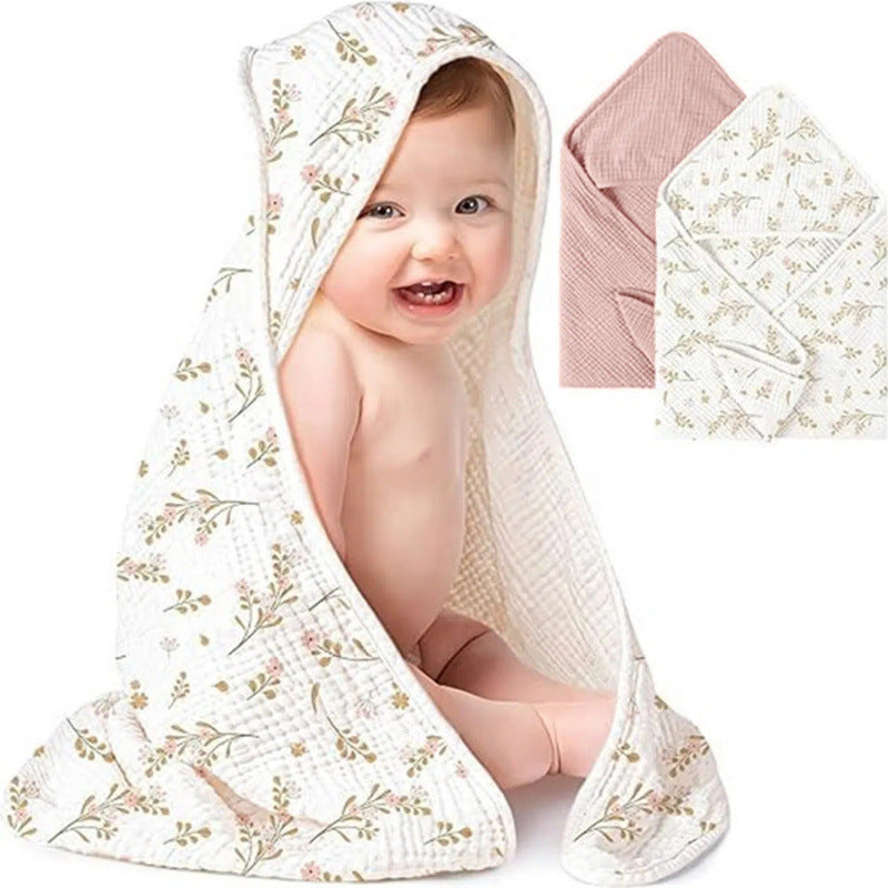 Baby Cape Swaddle Blanket Breathable Multi-functional Towel